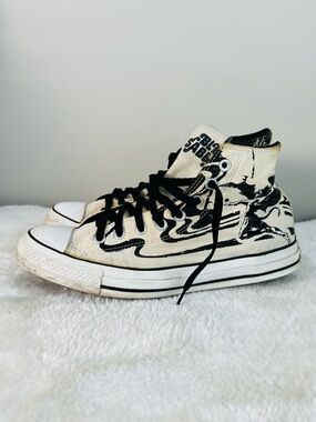 Black Sabbath Converse High-Top Graphic Sneakers